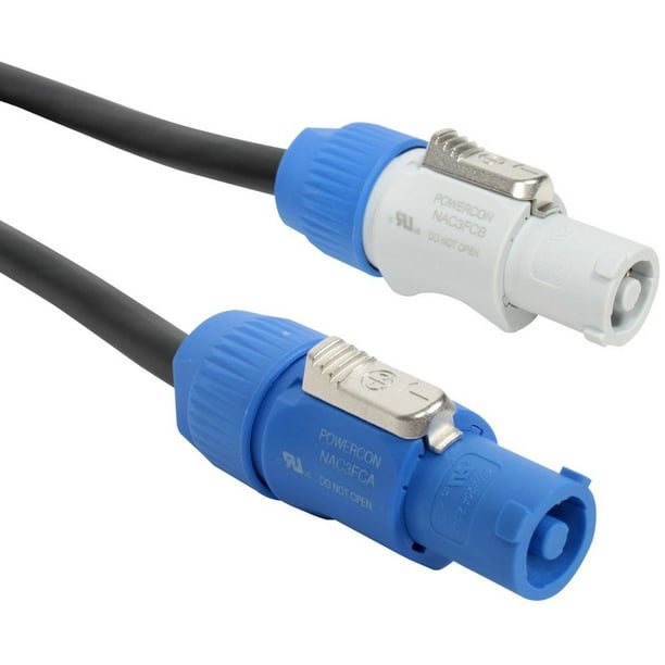 75 ft PC12-AB-75 Made in the USA | Elite Core Neutrik PowerCon Power Extension Cable 75 ft PC12-AB-75 Made in the USA | Elite Core Neutrik PowerCon Power Extension Cable